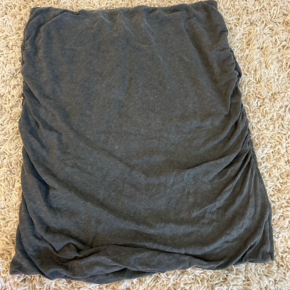 Elegant Gray Women's Skirt